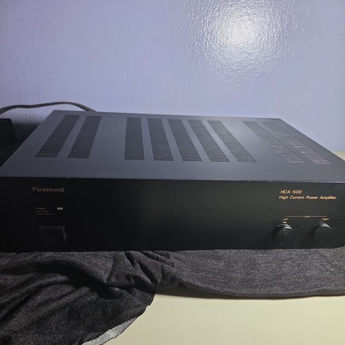 Parasound hca 500 high - parasound,