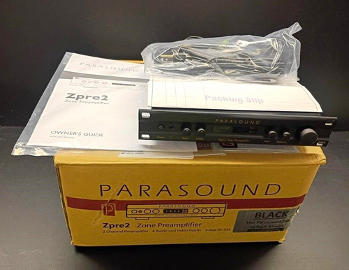 Parasound zpre2 stereo - parasound,